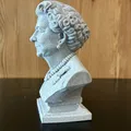 Elizabeth II Alexandra Mary – Tượng bán thân - Thumbnail 3