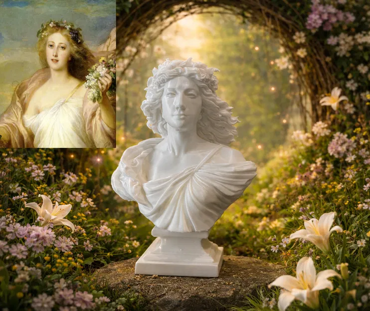 Eostre – Bức tượng bán thân - Image 1