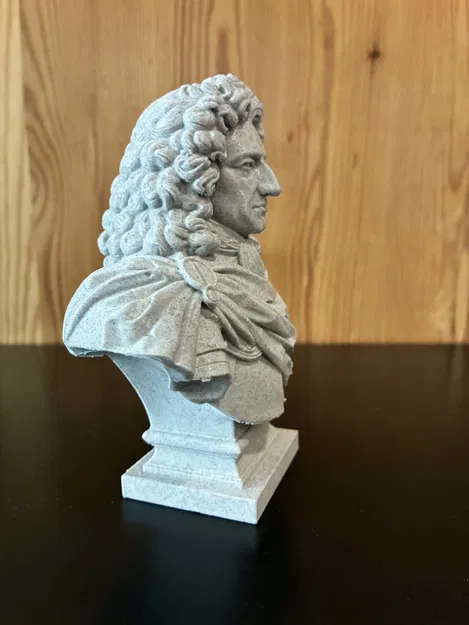 Tượng bán thân William III xứ Orange (Willem Hendrik van Oranje) - Image 3