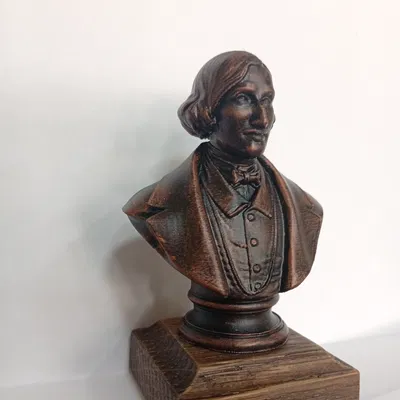 Mô hình tượng bán thân Nikolai Gogol - Tác phẩm văn học cổ điển