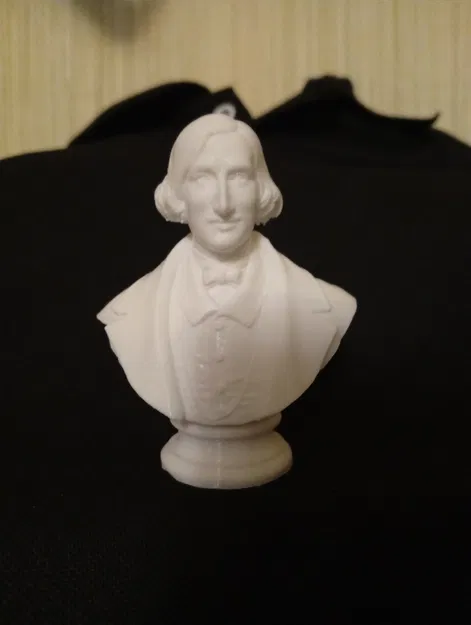 Mô hình tượng bán thân Nikolai Gogol - Tác phẩm văn học cổ điển - Image 3
