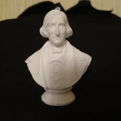 Mô hình tượng bán thân Nikolai Gogol - Tác phẩm văn học cổ điển