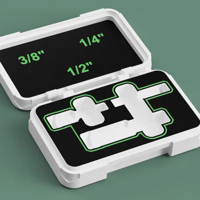 Hộp đựng dụng cụ Wera Toolbox - 870/4/7 Set A