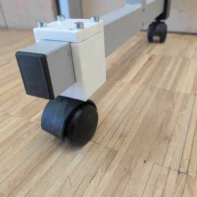 Bộ phận thay thế giá đỡ bánh xe cho giá treo quần áo (Coat hanger)