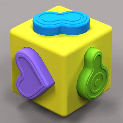 Xúc xắc phát triển giác quan (Sensory Play Dice)