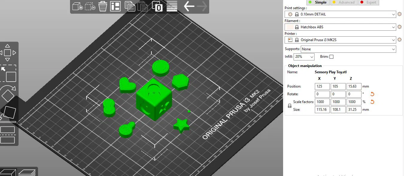 Xúc xắc phát triển giác quan (Sensory Play Dice) - Image 3