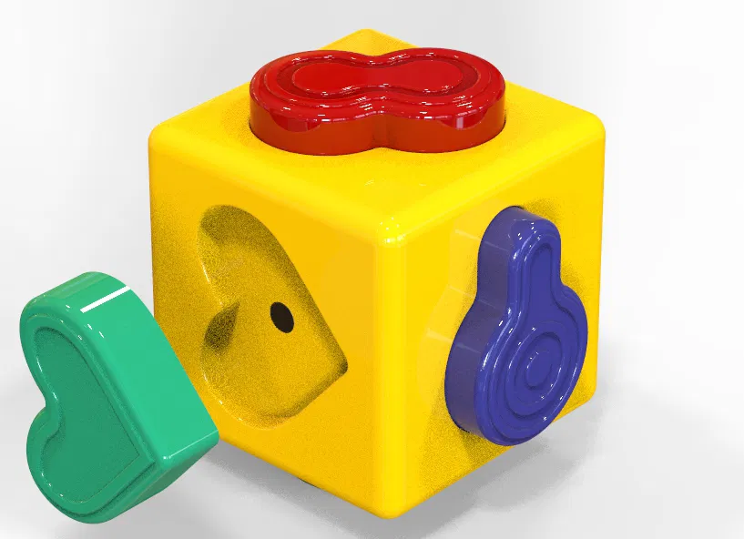 Xúc xắc phát triển giác quan (Sensory Play Dice) - Image 4