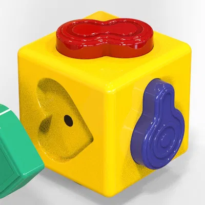 Xúc xắc phát triển giác quan (Sensory Play Dice)