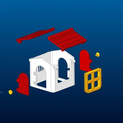 Nhà cho trò chơi bàn cờ: Ngôi nhà của Cô bé quàng khăn đỏ