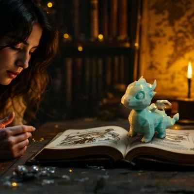 Mô hình Rồng Bỏ Túi (Pocket Dragon Figurine)