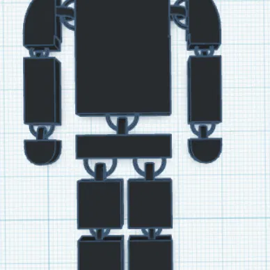 Mô hình đồ chơi khớp nối linh hoạt (Articulated Ragdoll V2) cực chất