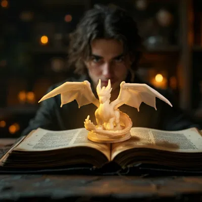 Mô hình Rồng đậu - Dragon Figure