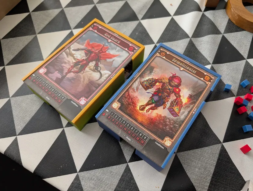 Hộp đựng nhân vật Gloomhaven Jaws of the Lion cải tiến (rộng hơn) - Image 1