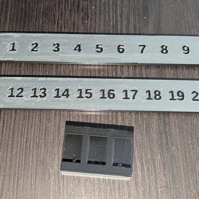 Thước Học Số Neighbor Numbers Ruler V2
