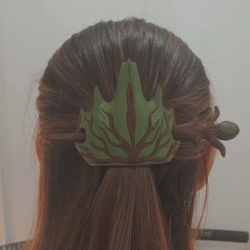 Trâm cài tóc hình chiếc lá - Image 1