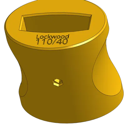 Tay cầm công thái học Lockwood 110/40 Ergo Grip