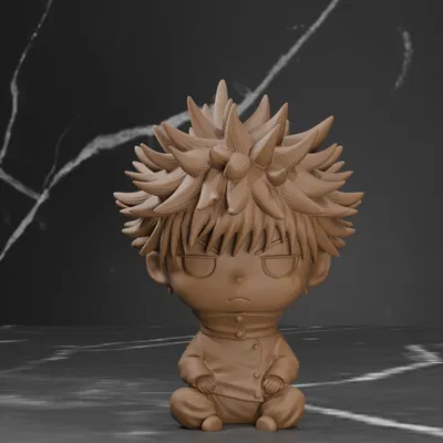 Mô hình 3D Megumi Fushiguro Jujutsu Kaisen Chibi cực đáng yêu