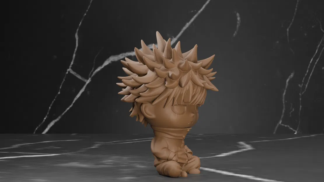Mô hình 3D Megumi Fushiguro Jujutsu Kaisen Chibi cực đáng yêu - Image 4