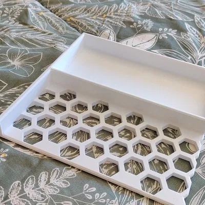 Kệ Để Điện Thoại Đầu Giường Tích Hợp Giá Đỡ Kính