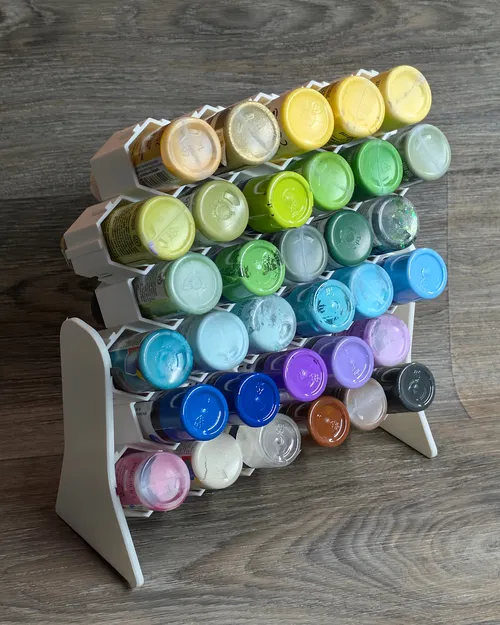 Kệ Đựng Màu Vẽ Modular (Modular Paint Rack) - Image 1