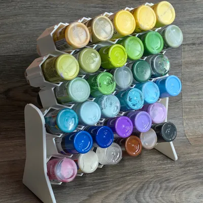 Kệ Đựng Màu Vẽ Modular (Modular Paint Rack)