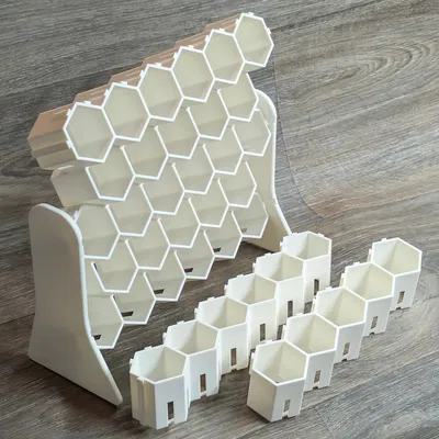 Kệ Đựng Màu Vẽ Modular (Modular Paint Rack)