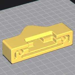 Ngàm giữ bình xăng sau cho xe Honda CB 250/360 in 3D