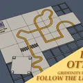 HP Otto - Các tấm Follow The Line - Dựa trên hệ thống Gridfinity - Thumbnail 1
