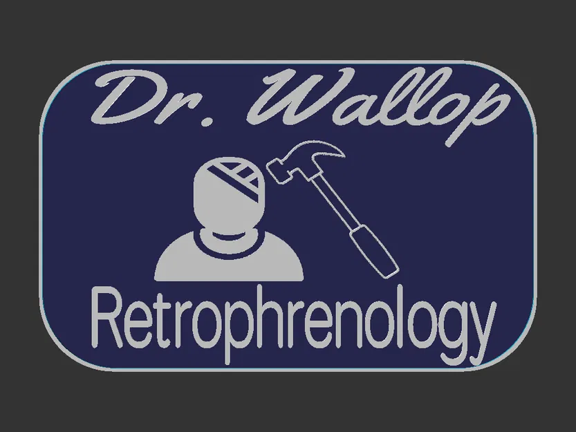 Bảng hiệu Retrophrenology - Image 2