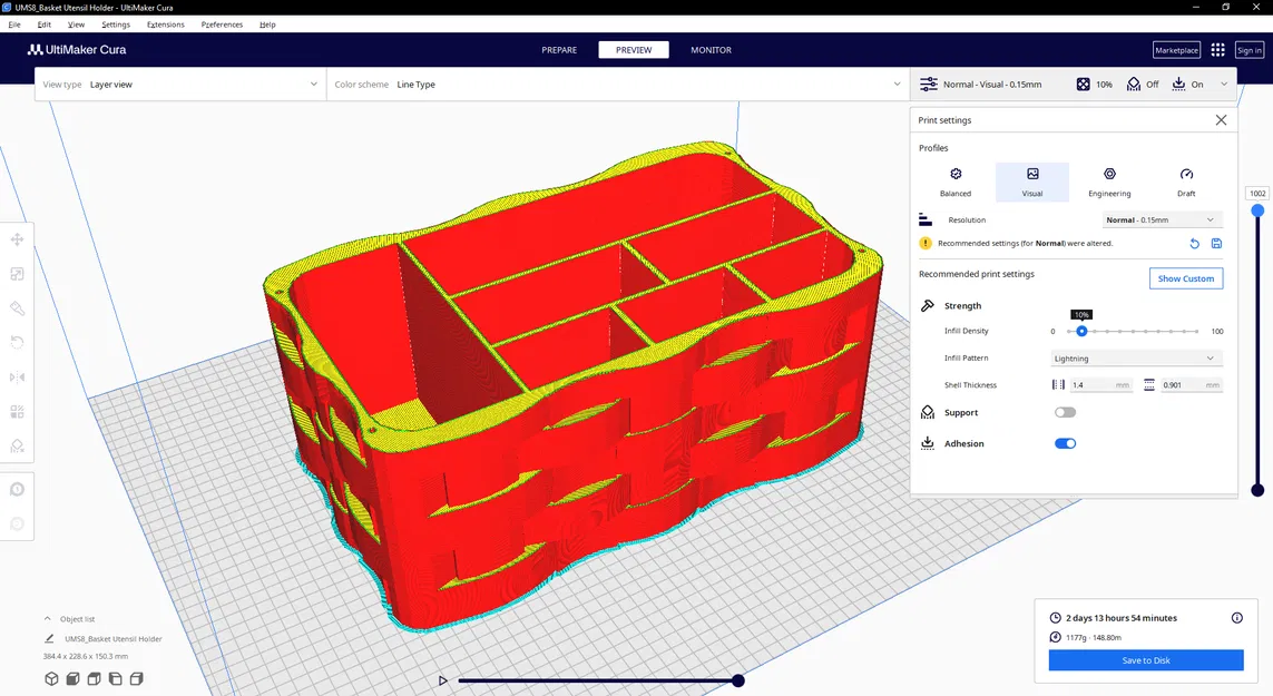 Giỏ Đựng Dụng Cụ Nhà Bếp Thông Minh - In 3D Tiện Lợi - Image 3
