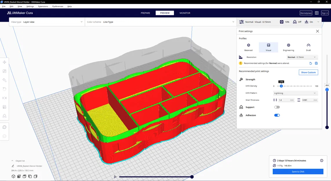 Giỏ Đựng Dụng Cụ Nhà Bếp Thông Minh - In 3D Tiện Lợi - Image 4