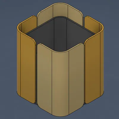 Chậu Cây Hình Chữ Nhật Hiện Đại / Hộp Cây Cửa Sổ Phối Hai Màu