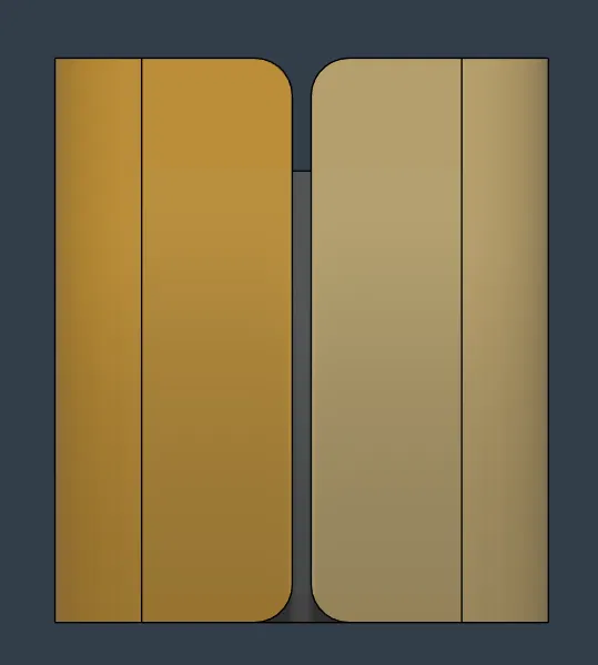 Chậu Cây Hình Chữ Nhật Hiện Đại / Hộp Cây Cửa Sổ Phối Hai Màu - Image 3