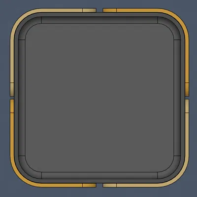 Chậu Cây Hình Chữ Nhật Hiện Đại / Hộp Cây Cửa Sổ Phối Hai Màu