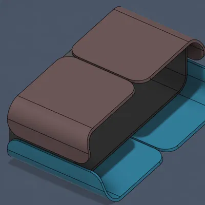 Kệ Kê Màn Hình Phong Cách Hiện Đại (Dạng Lắp Ghép & Phối Hai Màu)