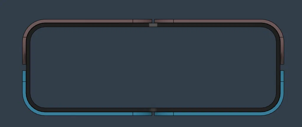 Kệ Kê Màn Hình Phong Cách Hiện Đại (Dạng Lắp Ghép & Phối Hai Màu) - Image 5