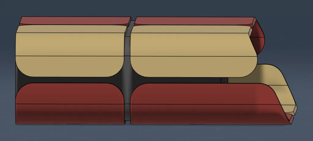 Kệ Kê Màn Hình Phong Cách Hiện Đại (Dạng Lắp Ghép & Phối Hai Màu) - Image 8