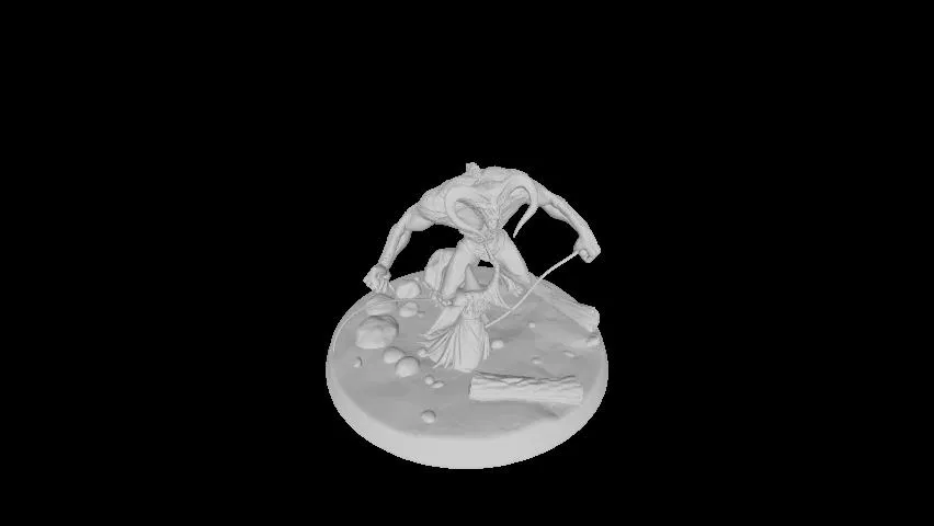 Mô hình 3D Gandalf và Balrog (Lord of the Rings) chất lượng cao - Image 1