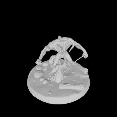 Mô hình 3D Gandalf và Balrog (Lord of the Rings) chất lượng cao