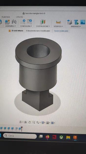 Bạc đạn tay quay kính xe Ford Fiesta - File in 3D thay thế - Image 2