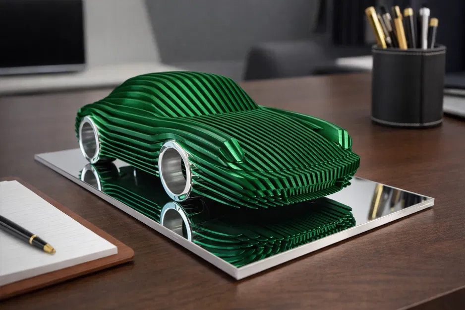 Nine One One – Mô hình điêu khắc xe hơi dạng lớp - Image 1