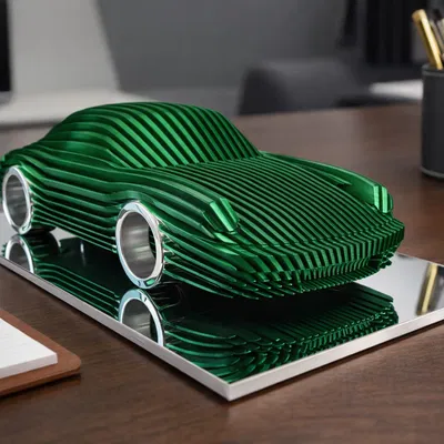 Nine One One – Mô hình điêu khắc xe hơi dạng lớp