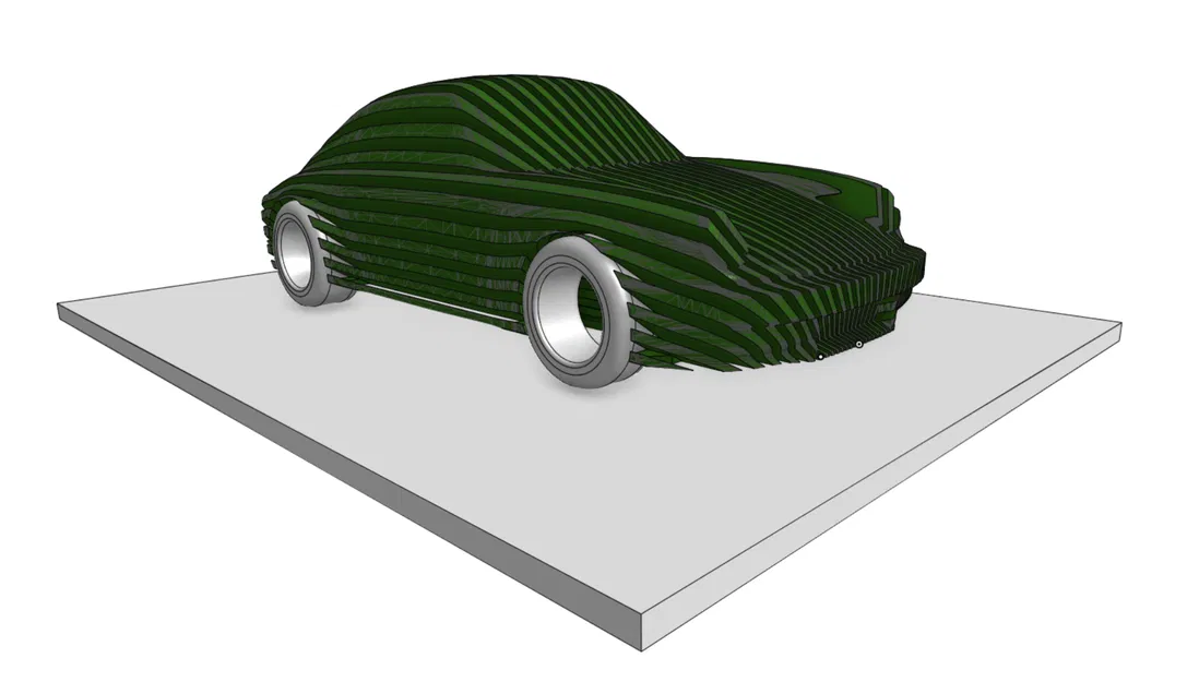 Nine One One – Mô hình điêu khắc xe hơi dạng lớp - Image 2