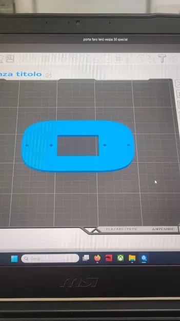 Ngàm Gắn Đèn LED Cho Vespa 50 Special (Tự In 3D) - Image 1