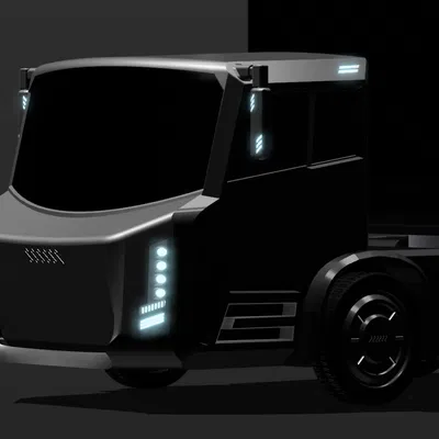 CL1M09 - Ý tưởng xe tải hạng nặng phong cách tương lai