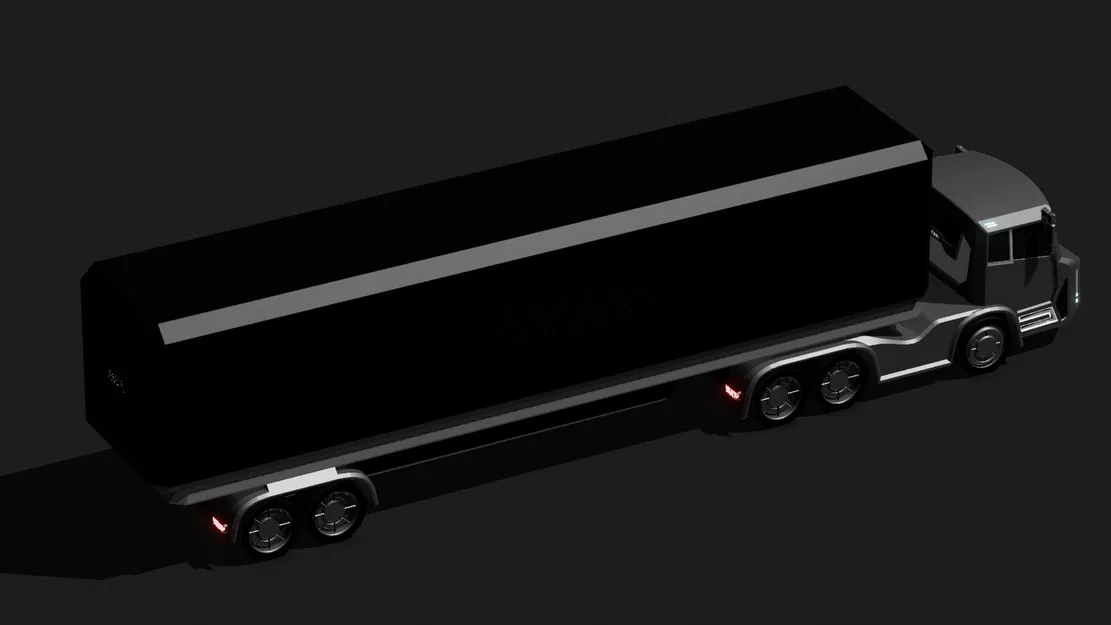 CL1M09 - Ý tưởng xe tải hạng nặng phong cách tương lai - Image 4