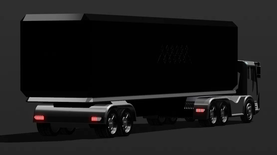 CL1M09 - Ý tưởng xe tải hạng nặng phong cách tương lai - Image 7