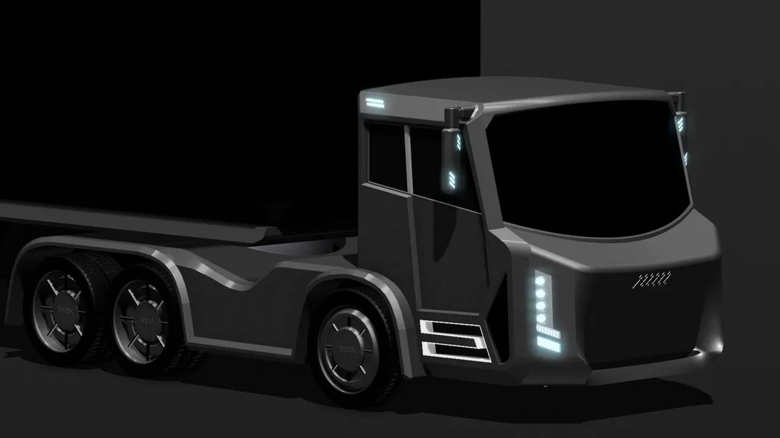 CL1M09 - Ý tưởng xe tải hạng nặng phong cách tương lai - Image 10