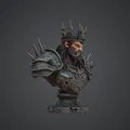 Tượng Dark Iron King – Vị Tướng Quân Với Vương Miện Gai - Thumbnail 2