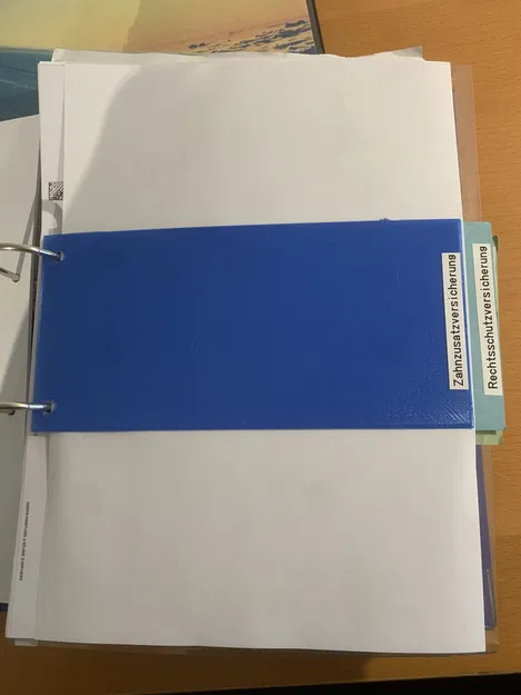 Miếng chia trang (Divider strips) cho bìa còng A4 - Image 4